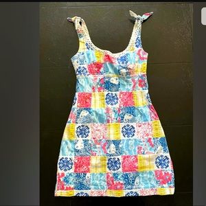 Lilly Pulitzer Blayne Patchwork Casa Marina dress sz 2